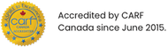 accredited by carf logo
