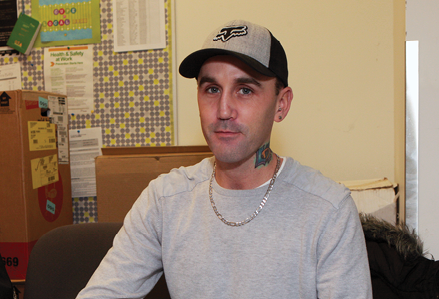 volunteer at the HIV/AIDS clinic