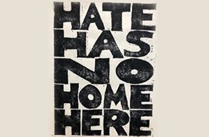 hate has no home here text