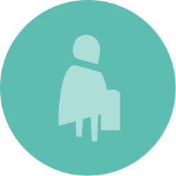 newcomer person icon