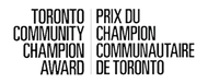 toronto community champion award logo