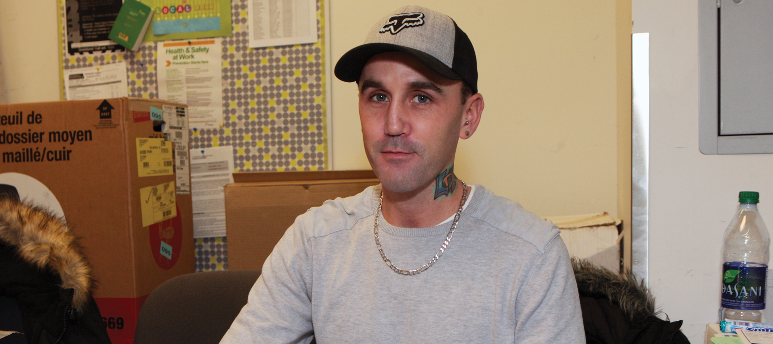 volunteer at the HIV/AIDS clinic